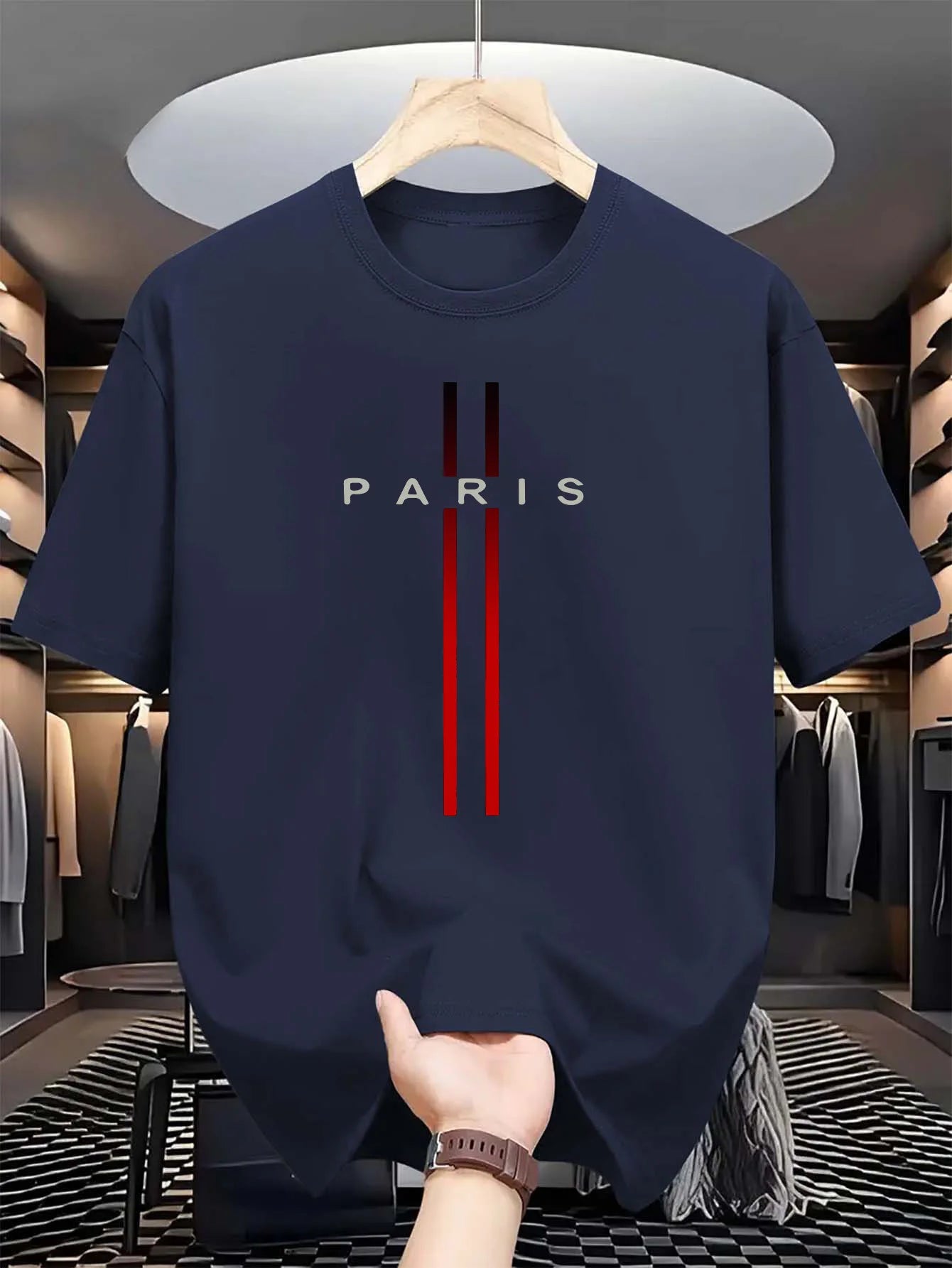 Paris Print Tee