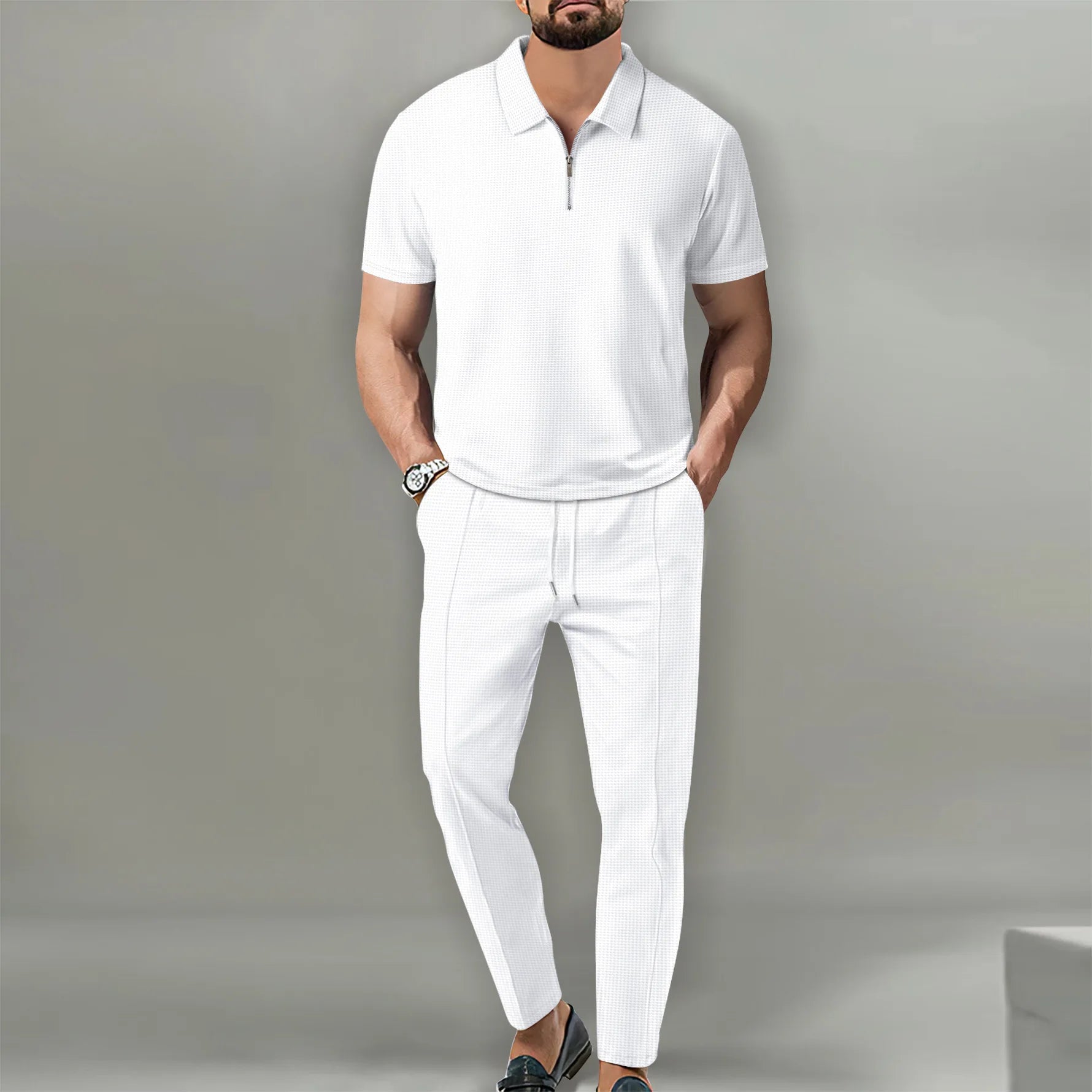 Polo Shirt And Shorts Set