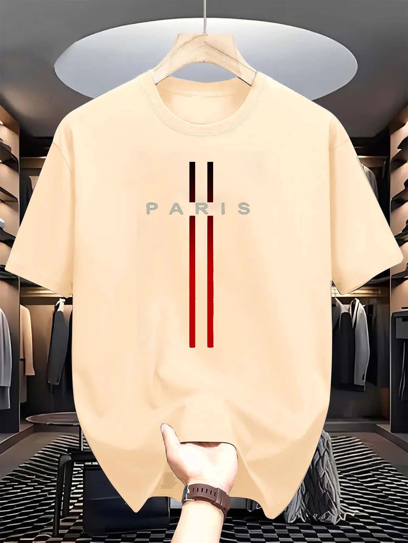 Paris Print Tee