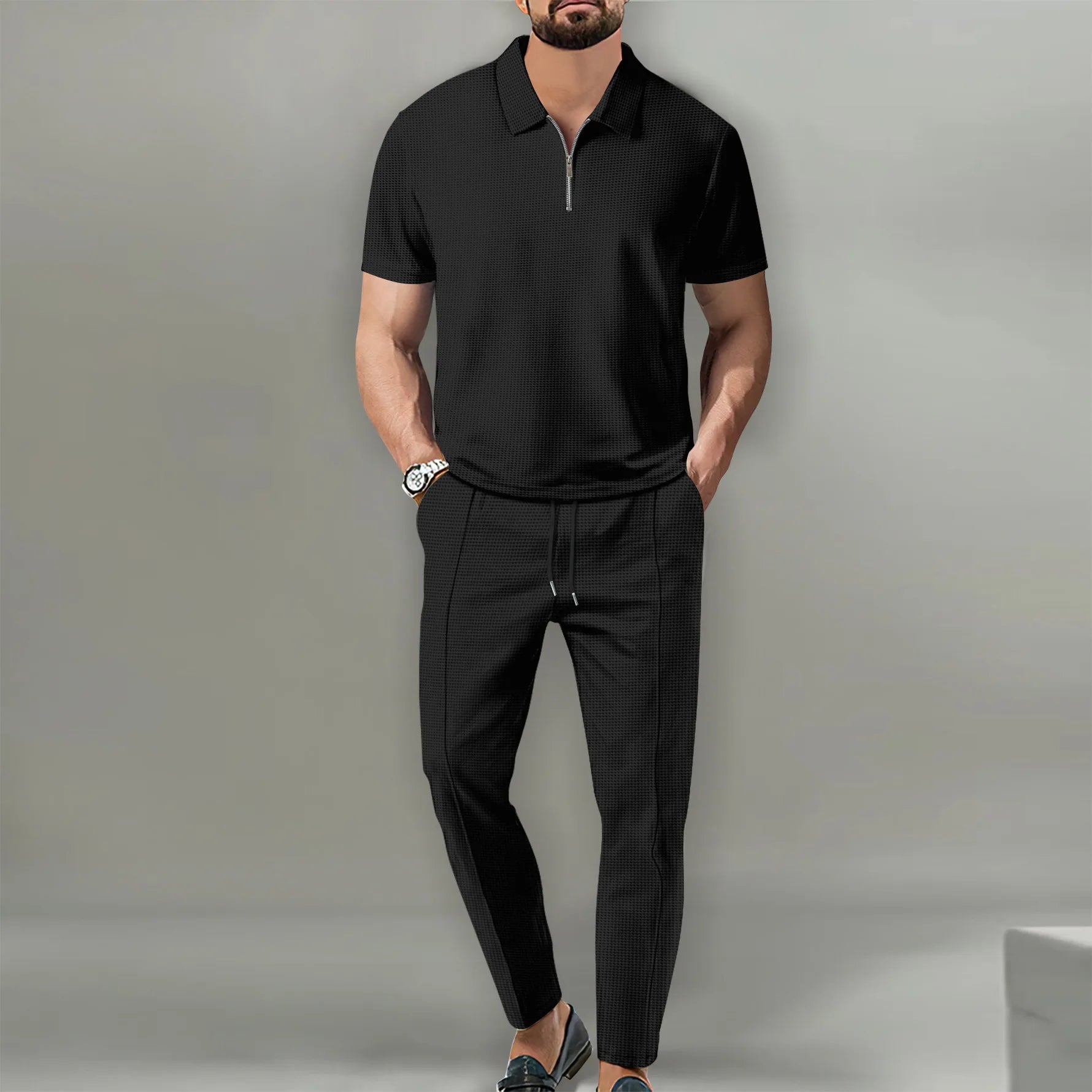 Polo Shirt And Shorts Set