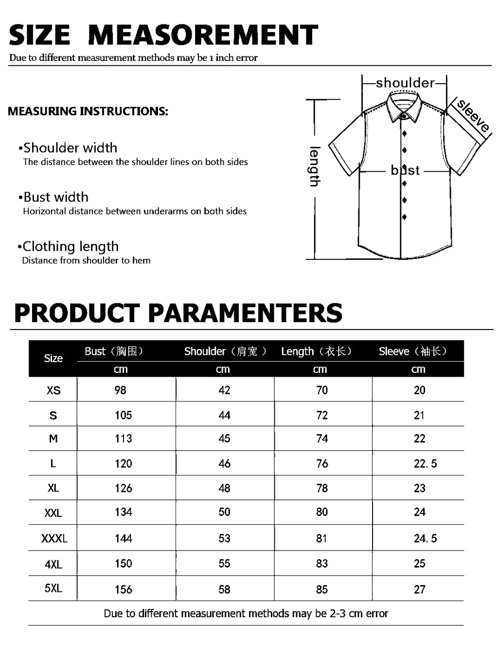 Casual Short Sleeved Shirt