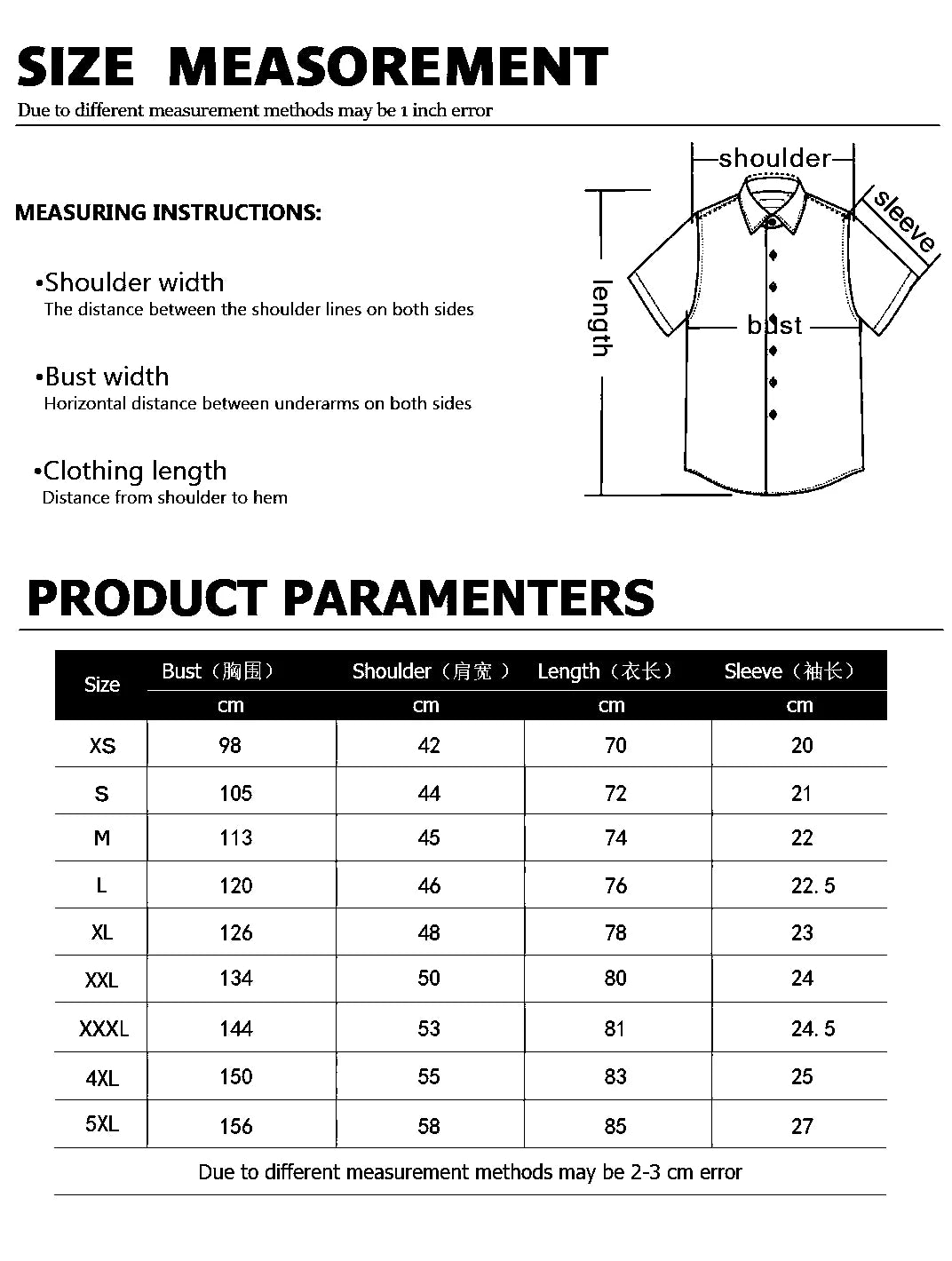 Casual Short Sleeved Shirt