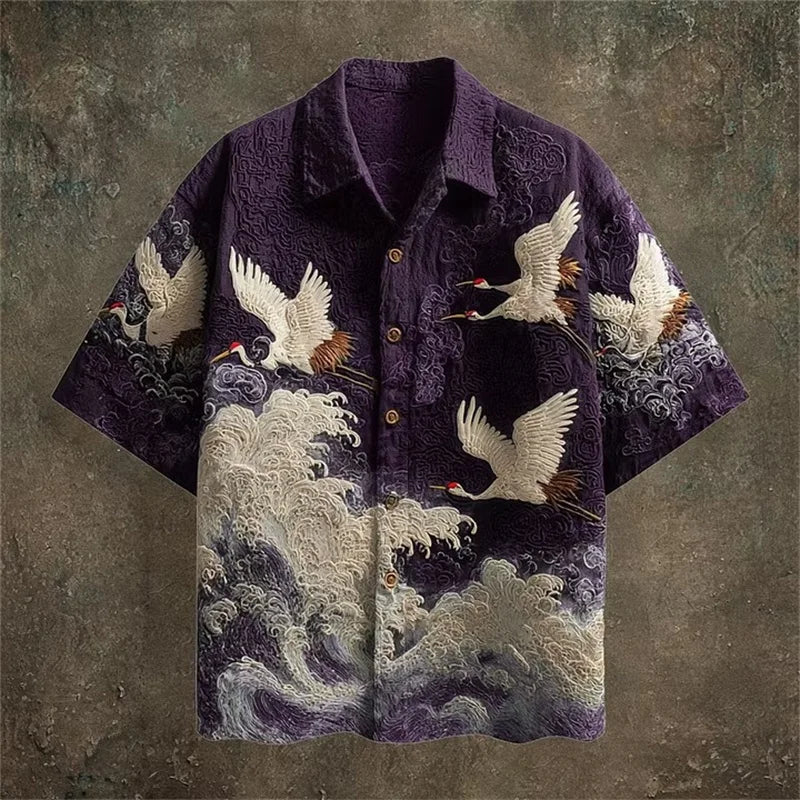 Casual Short Sleeved Shirt
