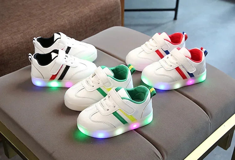 Kids LED Light-Up Sneakers