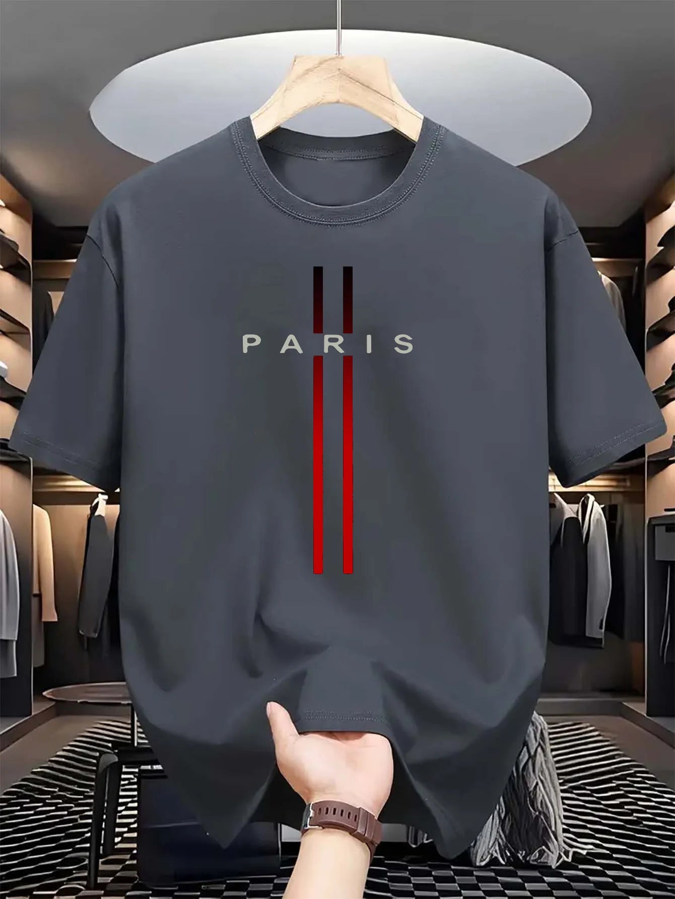 Paris Print Tee
