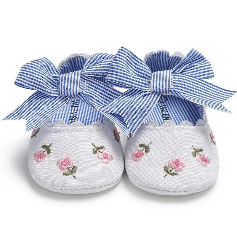 Baby Girl Bowknot First Walker Shoes