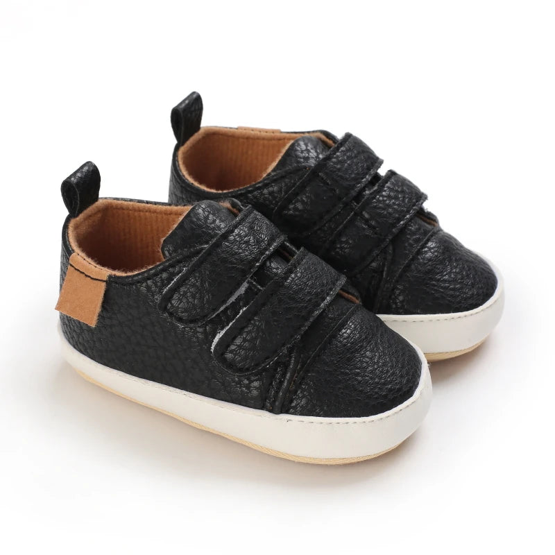 Baby Retro Leather Moccasins