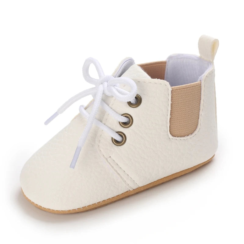 Baby Retro Leather Moccasins