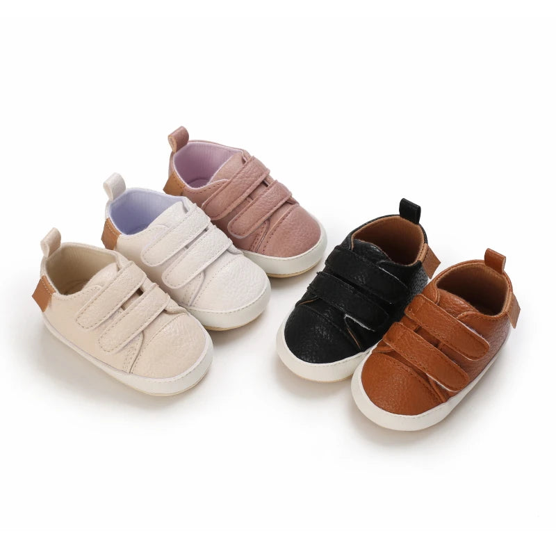 Baby Retro Leather Moccasins