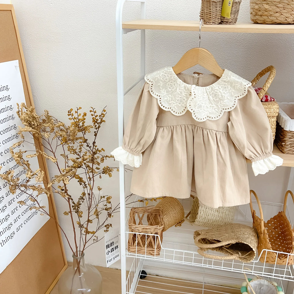 Girls' College Style Princess Dress