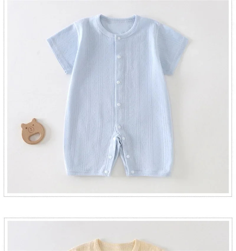 Baby Breathable Mesh Jumpsuit