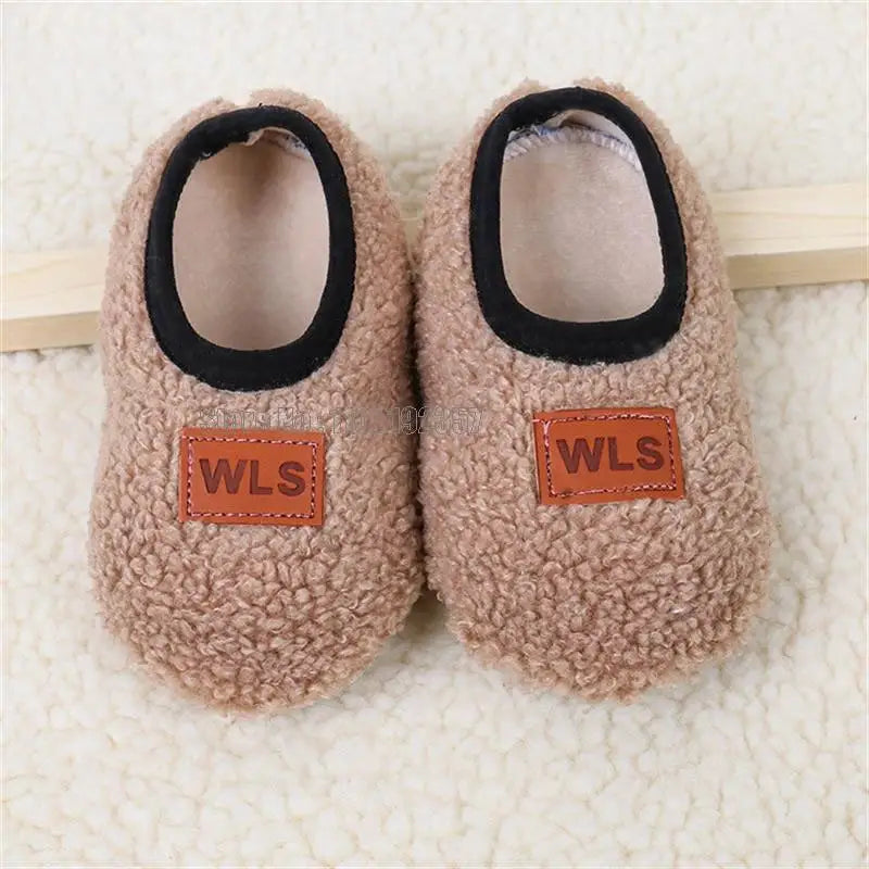 Kids Plush Anti-Slip Indoor Slippers