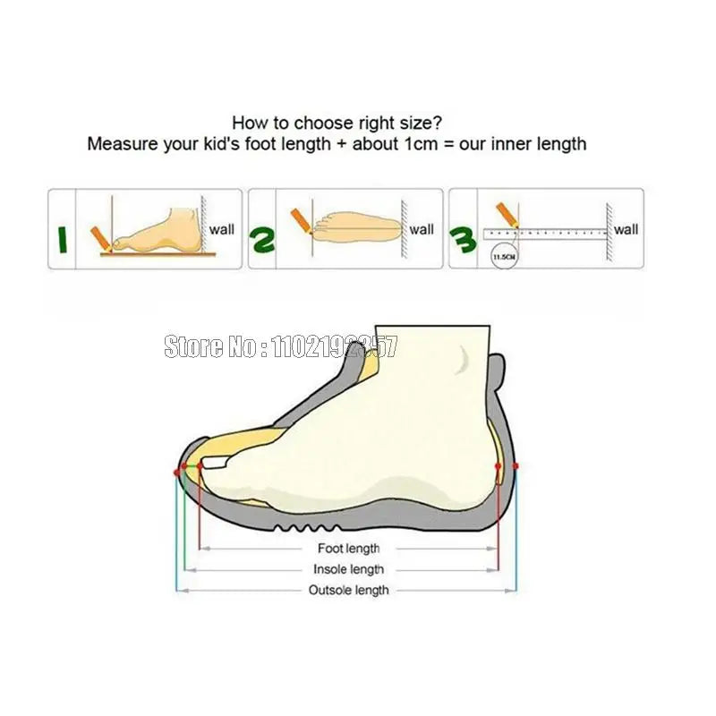Kids Plush Anti-Slip Indoor Slippers