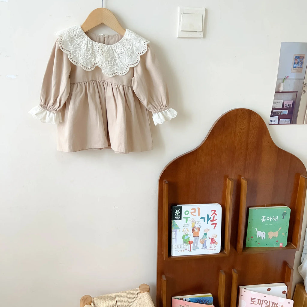Girls' College Style Princess Dress