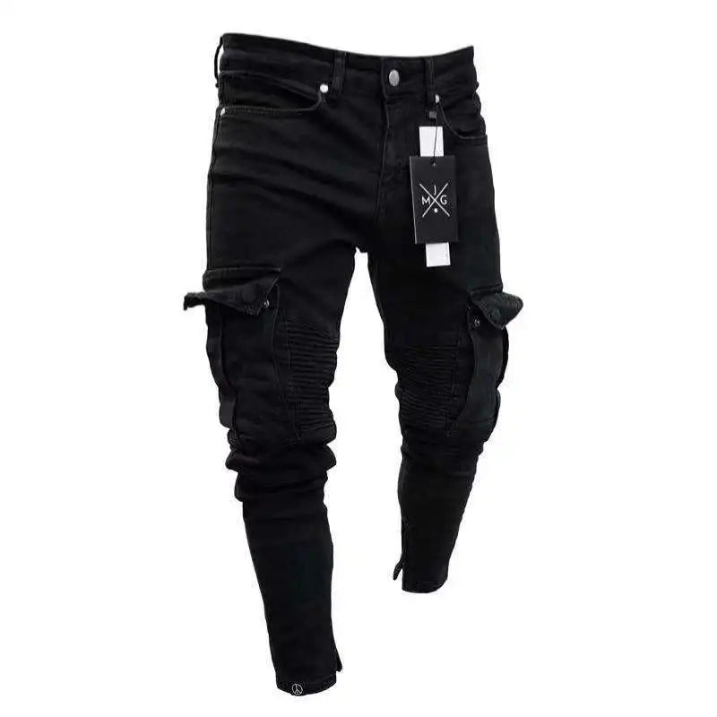 Stretch Cargo Jeans