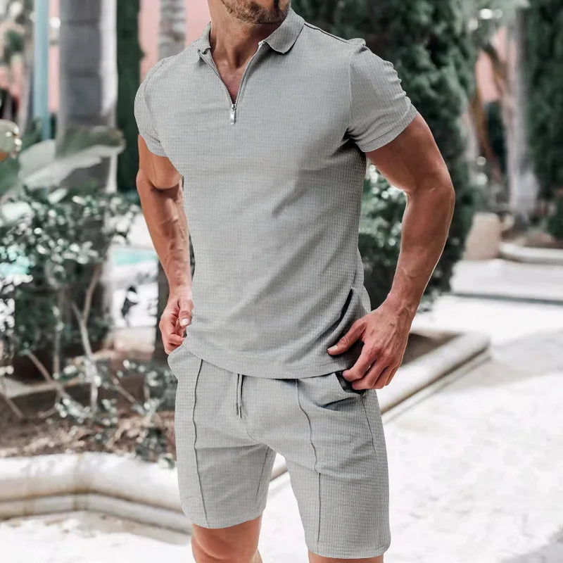 Polo Shirt And Shorts Set
