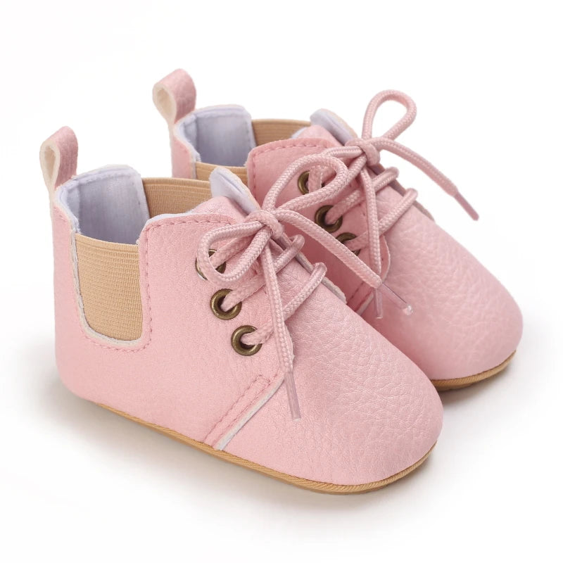 Baby Retro Leather Moccasins