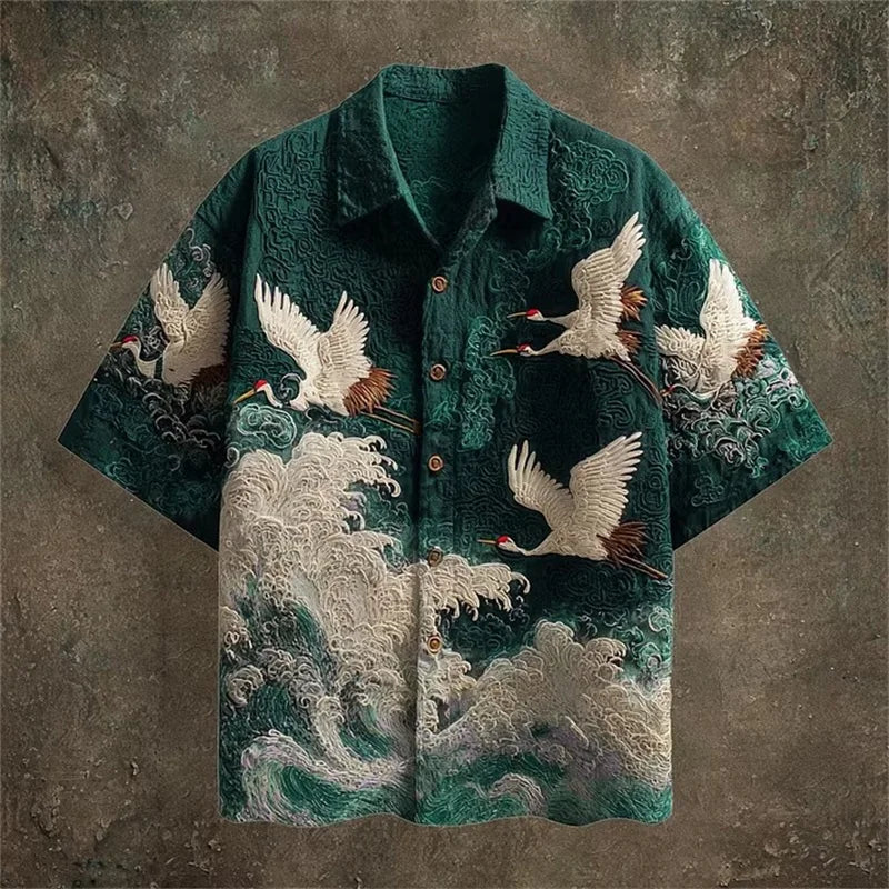 Casual Short Sleeved Shirt