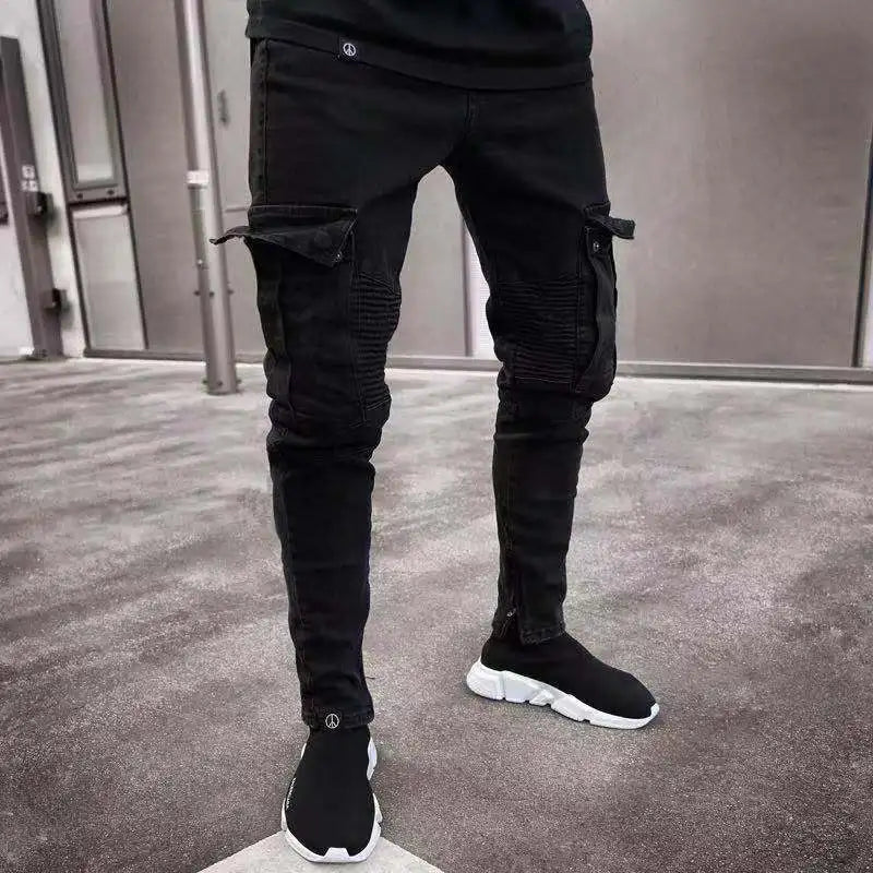 Stretch Cargo Jeans