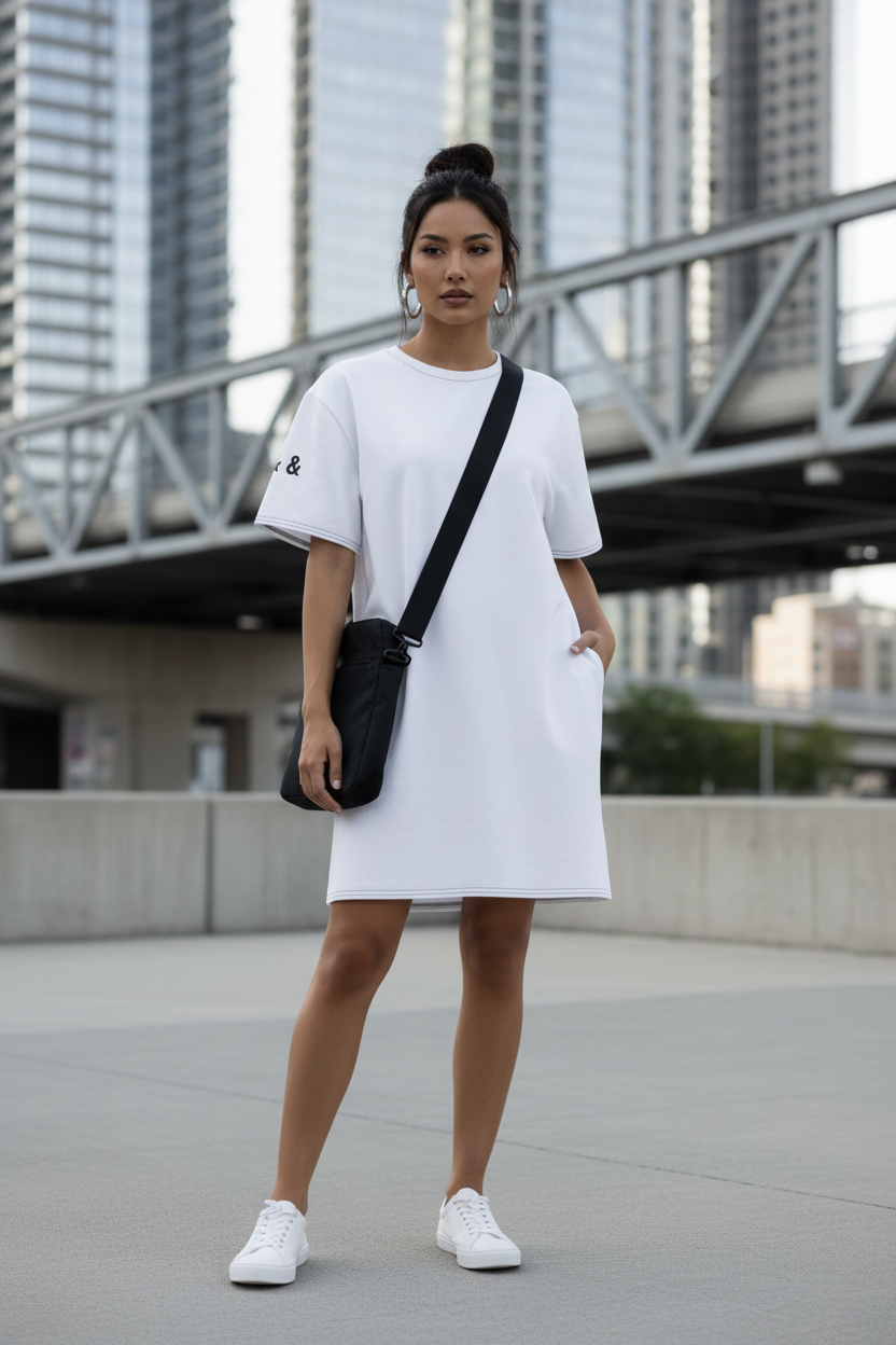 Cotton T-shirt Dress